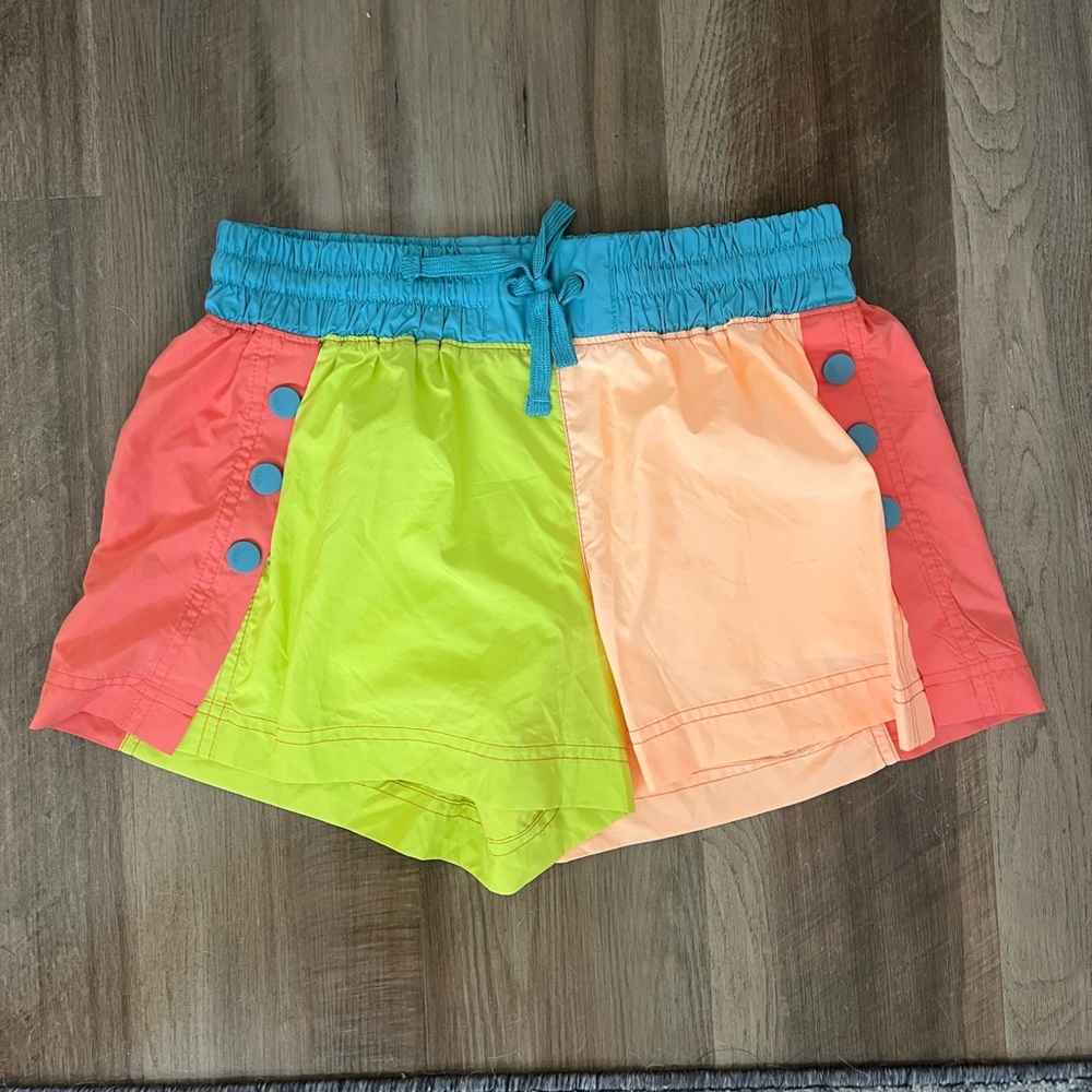 NWOT FP movement color block shorts